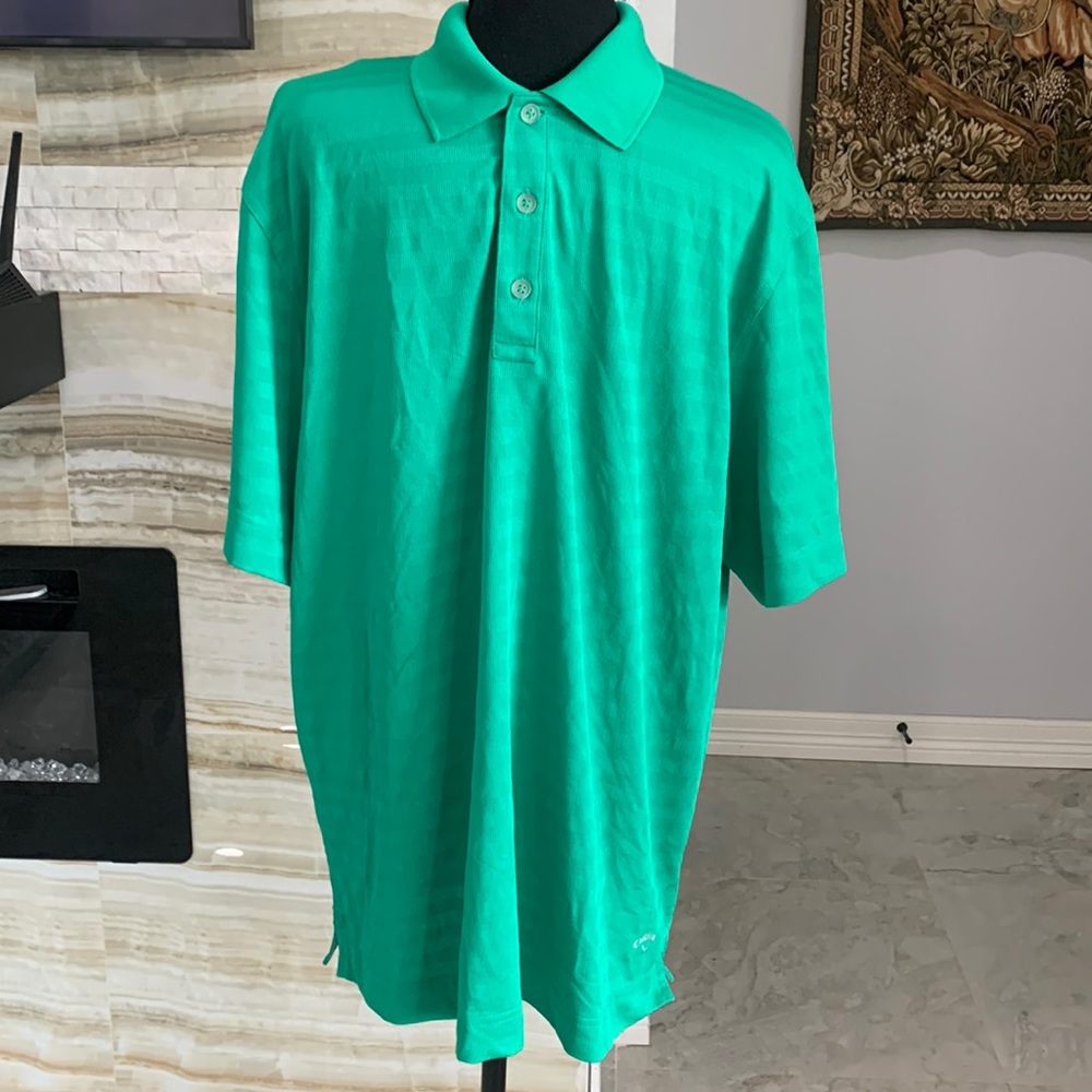 Callaway X Series Emerald Green Polo Size L (792)